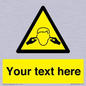 Custom Noise Hazard Sign